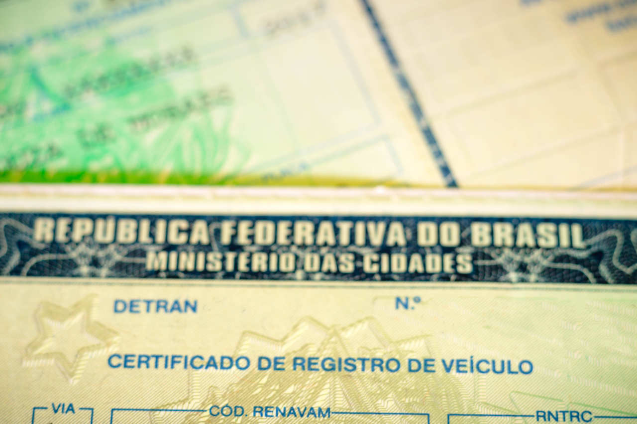 certificado de registro do veiculo