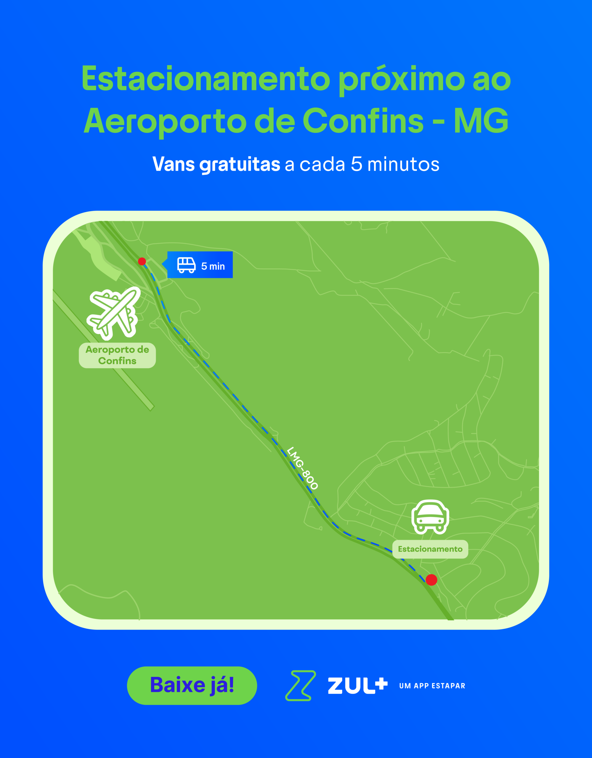 Estacionamento Aeroporto de Confins